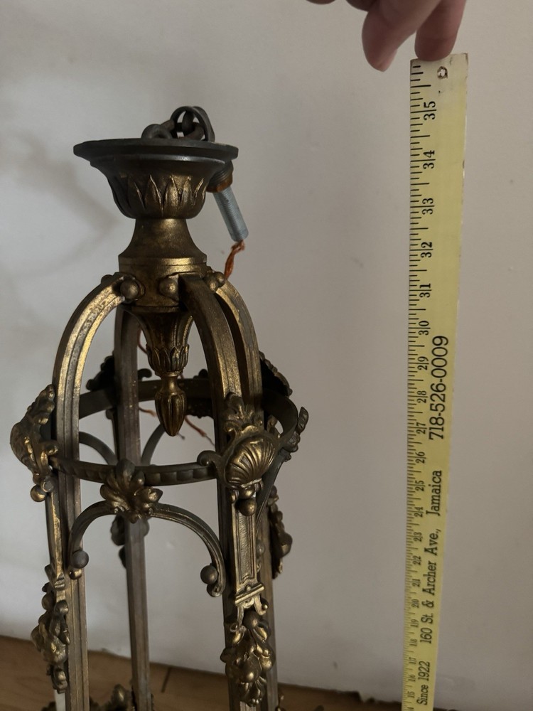 Antique Brass Chandelier