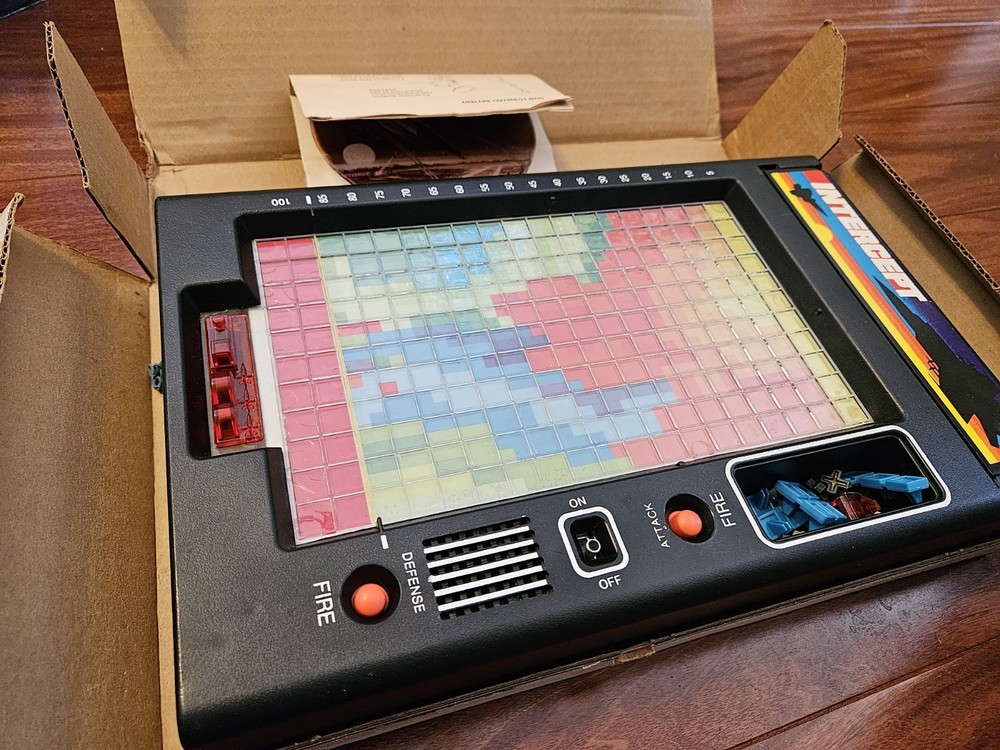 Lakeside Electronic Intercept Game In Box Not Tested. Incomplete