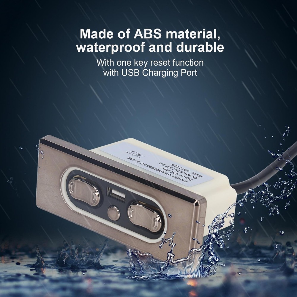 Sofa Controller 5 Button Power Recliner Switch 5 Pin Electric Sofa Remote wit...