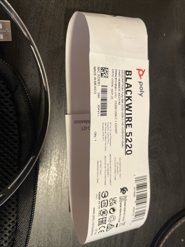 Plantronics Blackwire 5220 Binaural Headset