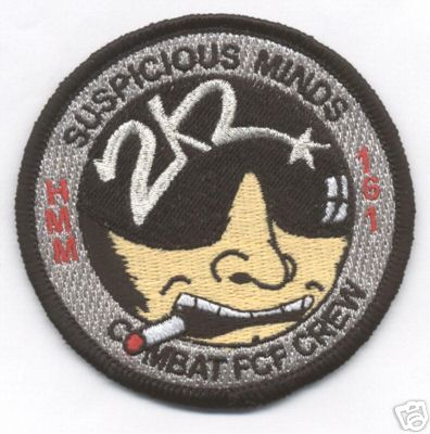 HMM-161 COMBAT FCF CREW patch