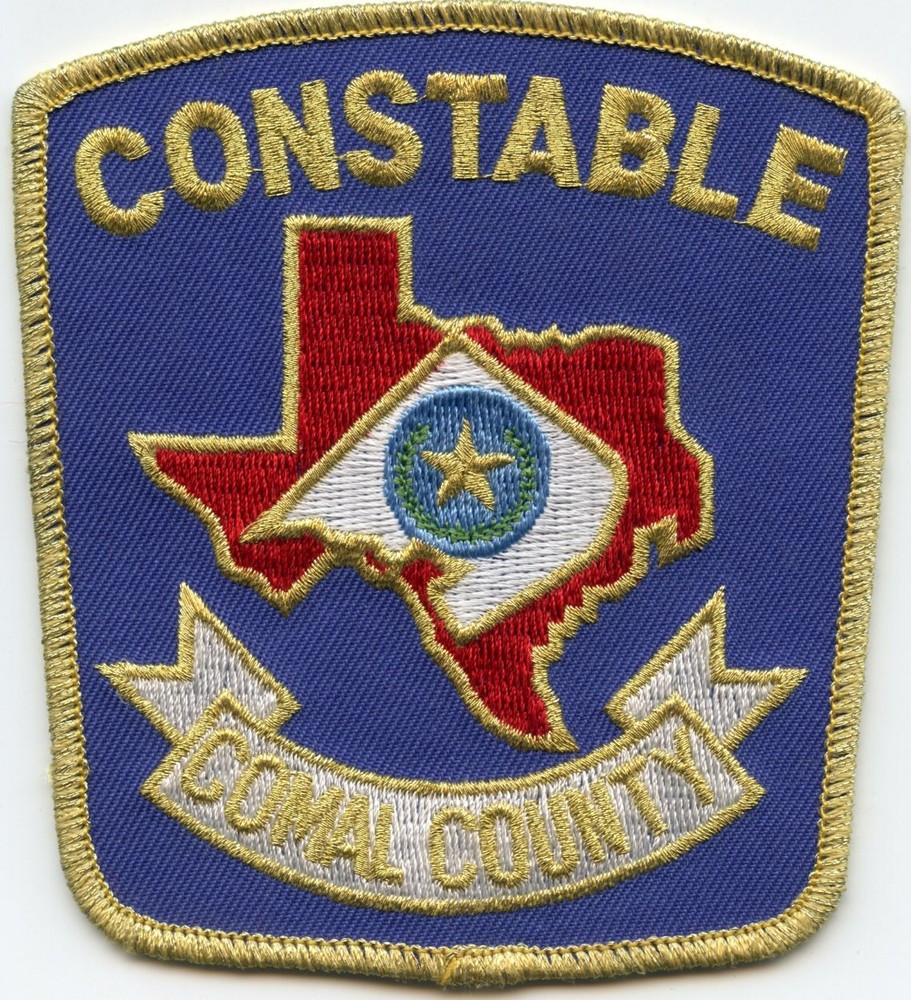 COMAL COUNTY TEXAS TX CONSTABLE sheriff police PATCH