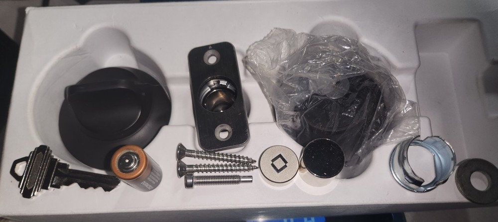 Level Lock - Invisible Smart Lock Bluetooth (Matte Black), OPEN BOX