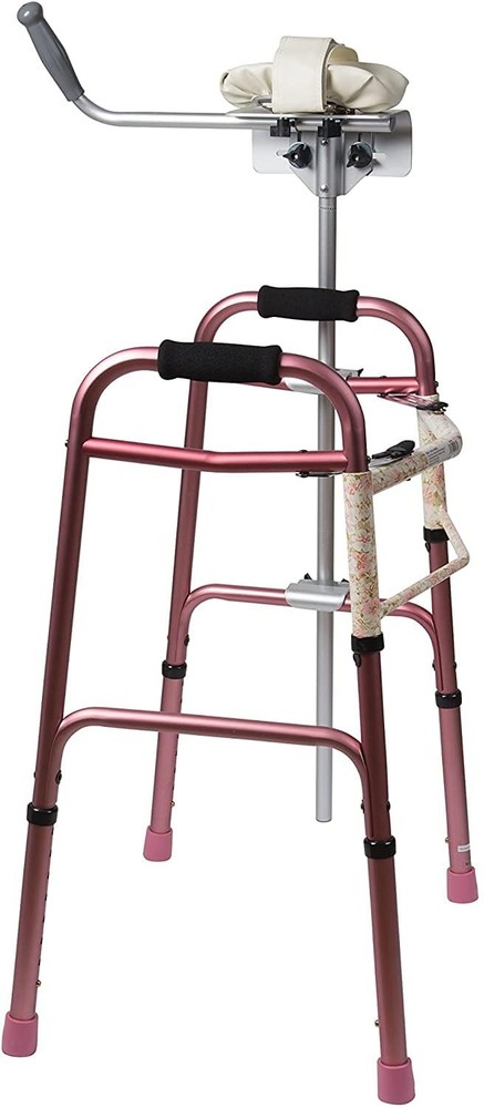 MABIS Walker Platform Attachment With Adjustable Padded Cuff, No Tools Needed, A