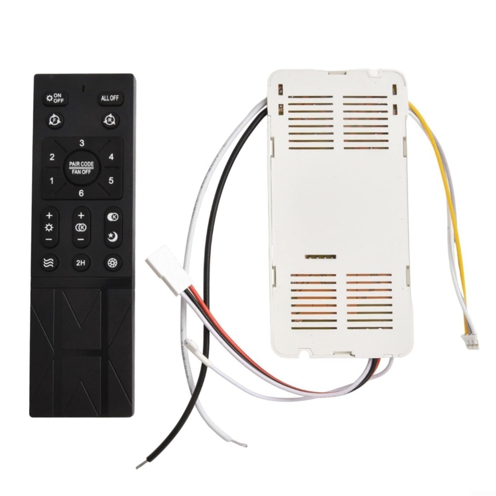 Universal Ceiling Fan Remote Control Kit Replacement, 6-Speed Settings