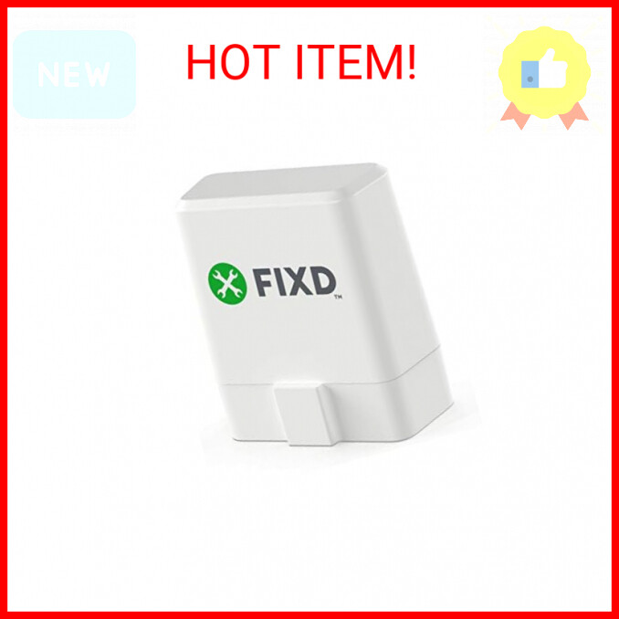 FIXD Bluetooth OBD2 Scanner, Car Code Reader & Scan Tool, iOS & Android (1 pack)