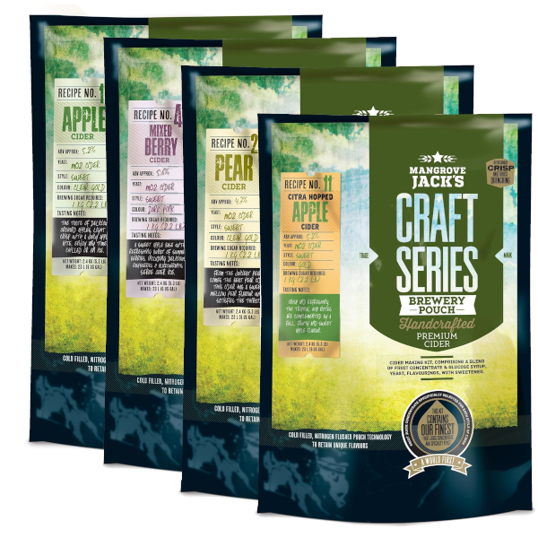 Mangrove Jack s Cider Brewing Kits - Various Flavors