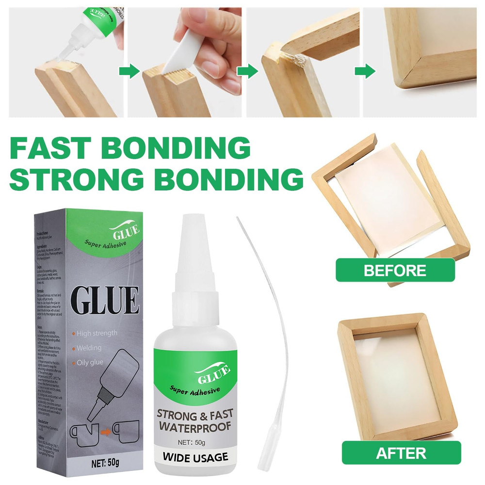 2Pcs Magic Glue,Universal Super Glue,Multifunctional Glues,Magic Glue Super