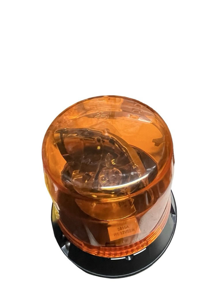 ECCO 5813A-VM Amber Rotating Beacon Light Halogen Magnetic Base 12V Extra Bulb