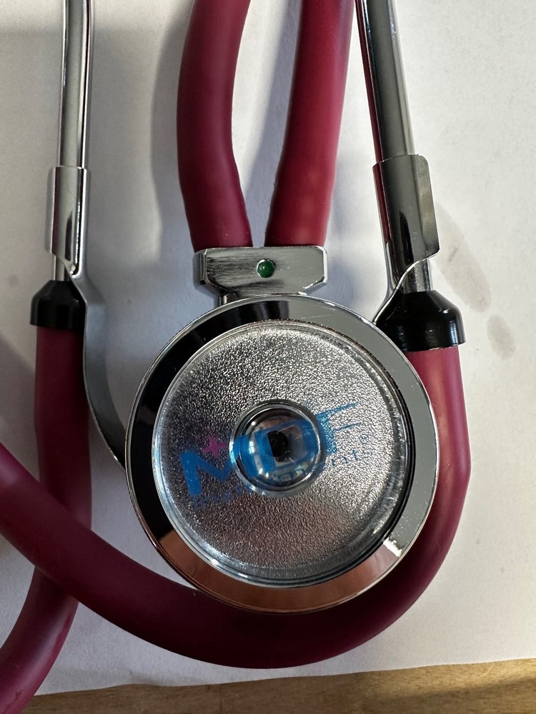 MDF Stethoscope - Red