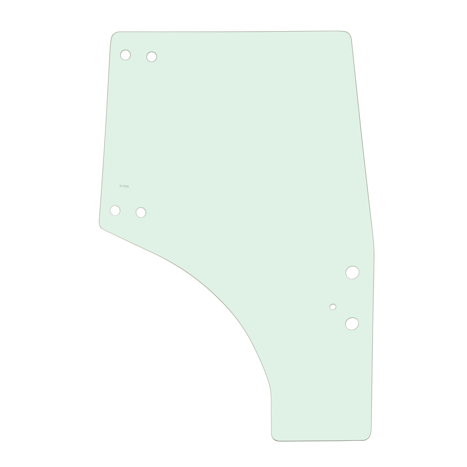 Right Side Cab Door Glass RH For Kubota M5-111 M5040 M6040 M7040 M8540 M9540