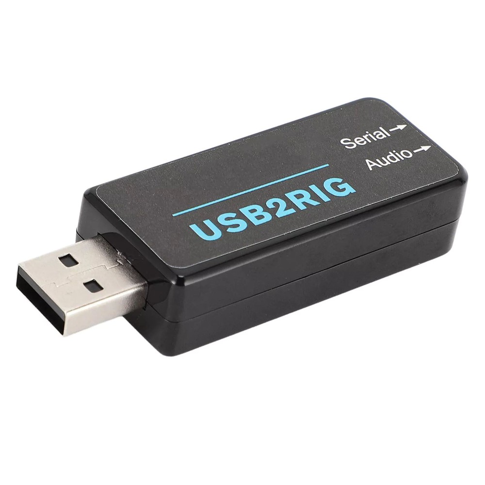 1PC USB2RIG USB Sound Card Audio&Serial Integrated Interface Flexible Connection