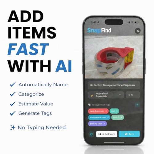 Smart QR Code Labels – AI Auto-Labeling, No Typing! Storage Bins & Moving White