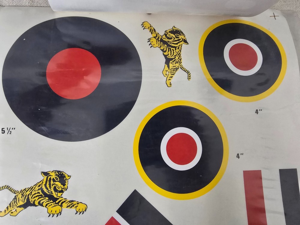 Major Decals Model Aircraft Pressure Sensitive Decals - British