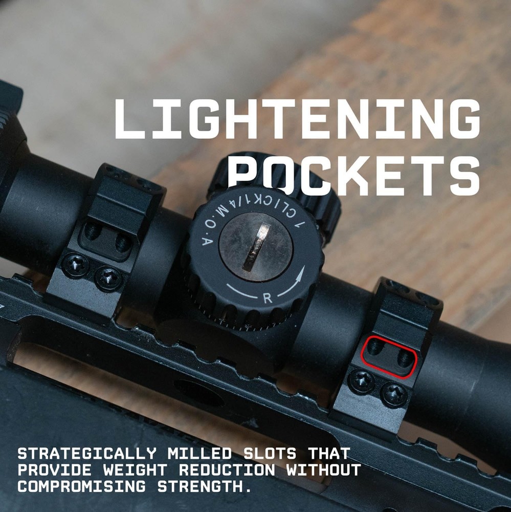 Monstrum Razorclaw Series Precision Scope Rings