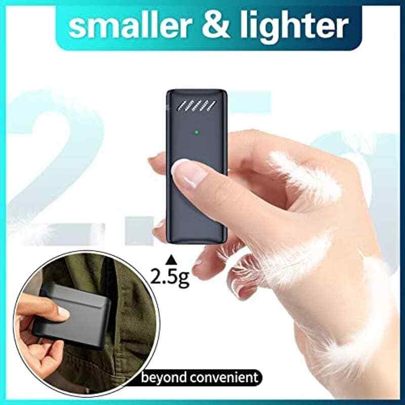 2-Pack Wireless Microphone for iPhone with Charging Case for iPhone/iPad