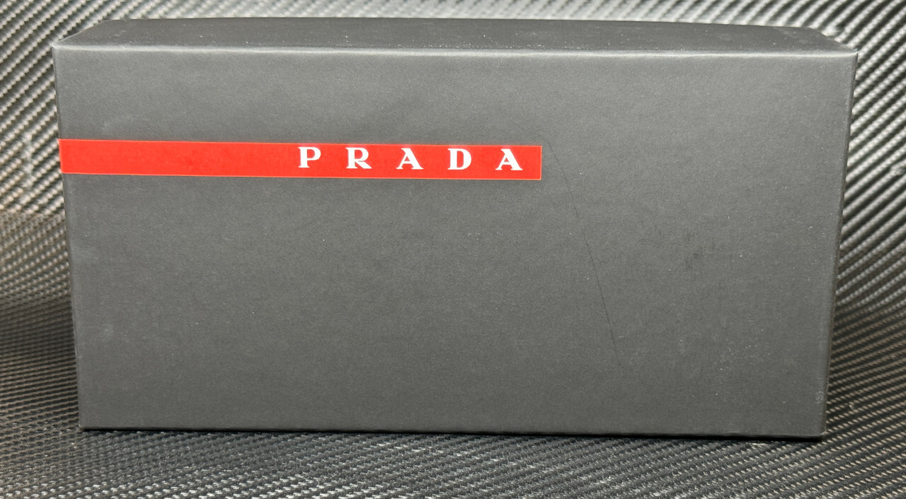 PRADA LINEA ROSSA PS 06PV 18K1O1 Matte Grey Ghisa Men's 55 mm Eyeglasses