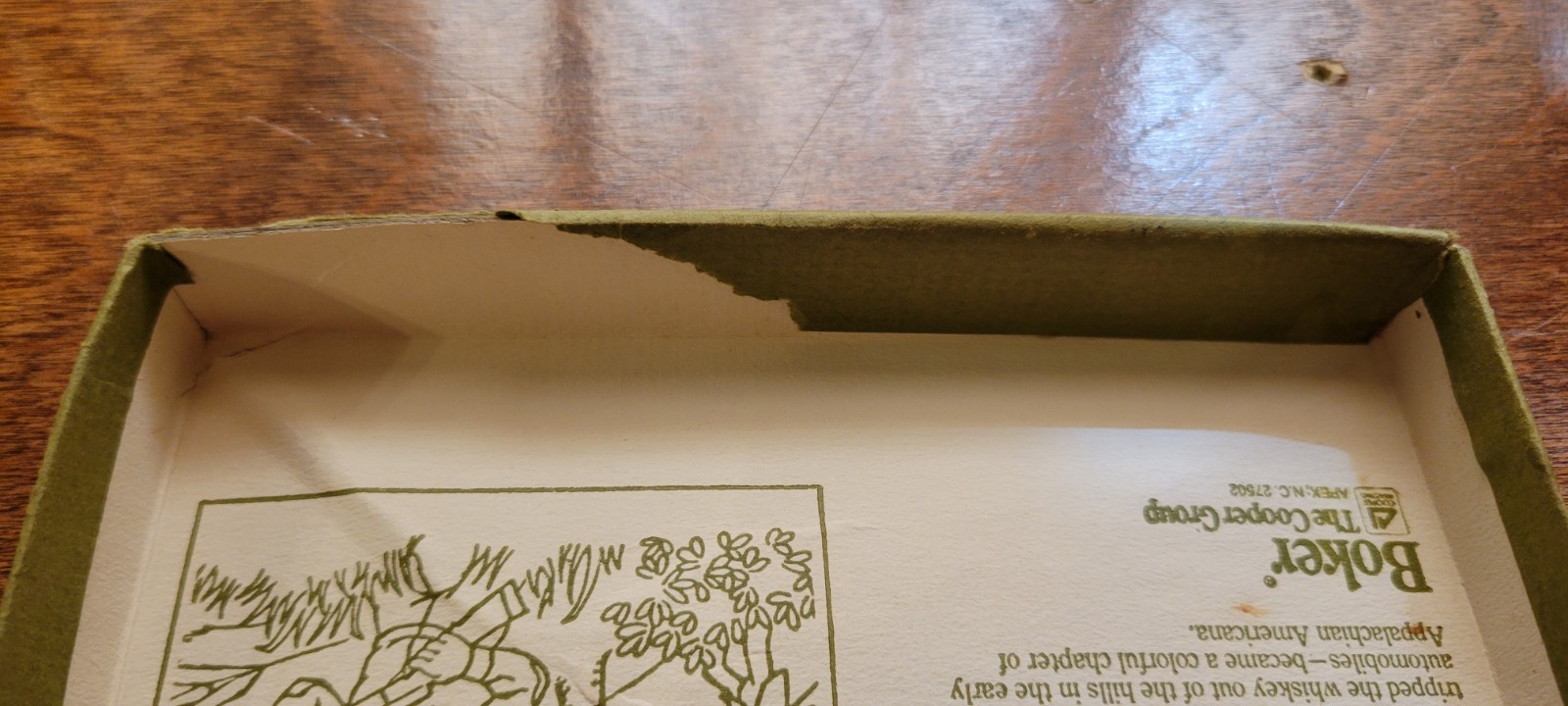 Boker 2525 White Lightning Limited Ed Trapper Pocket Knife with Box Germany