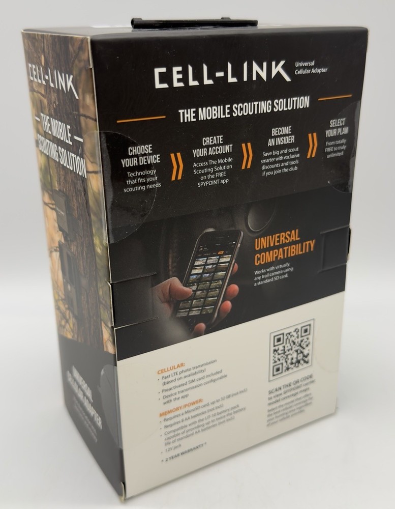 SPYPOINT CELL-LINK-V Trail Camera Cellular Adapter - Gray