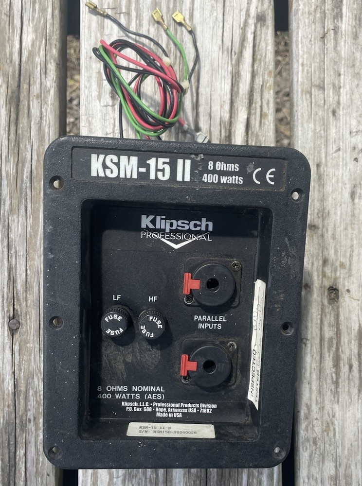 Klipsch Ksm-15 Crossover Panel
