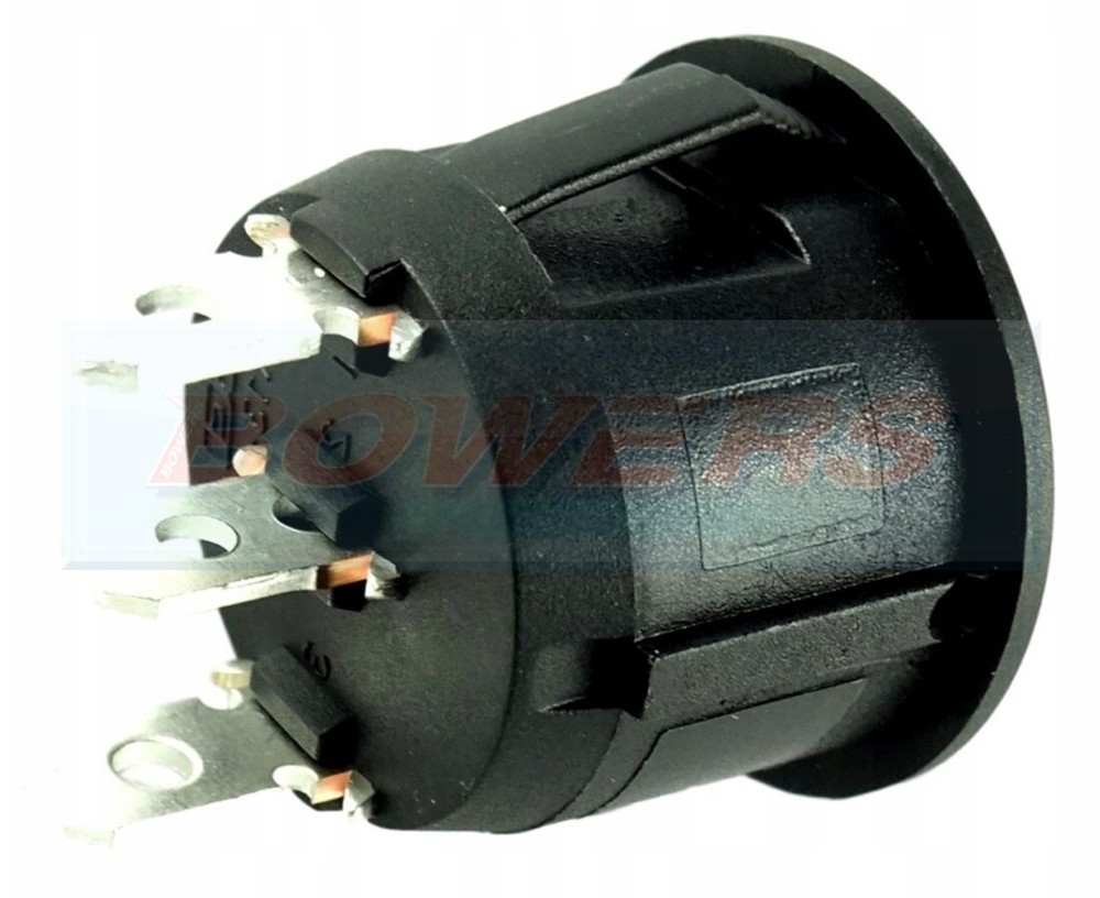 Amber LED Mini Round Rocker Switch On/Off Loading Floor Rear Work Light Symbol