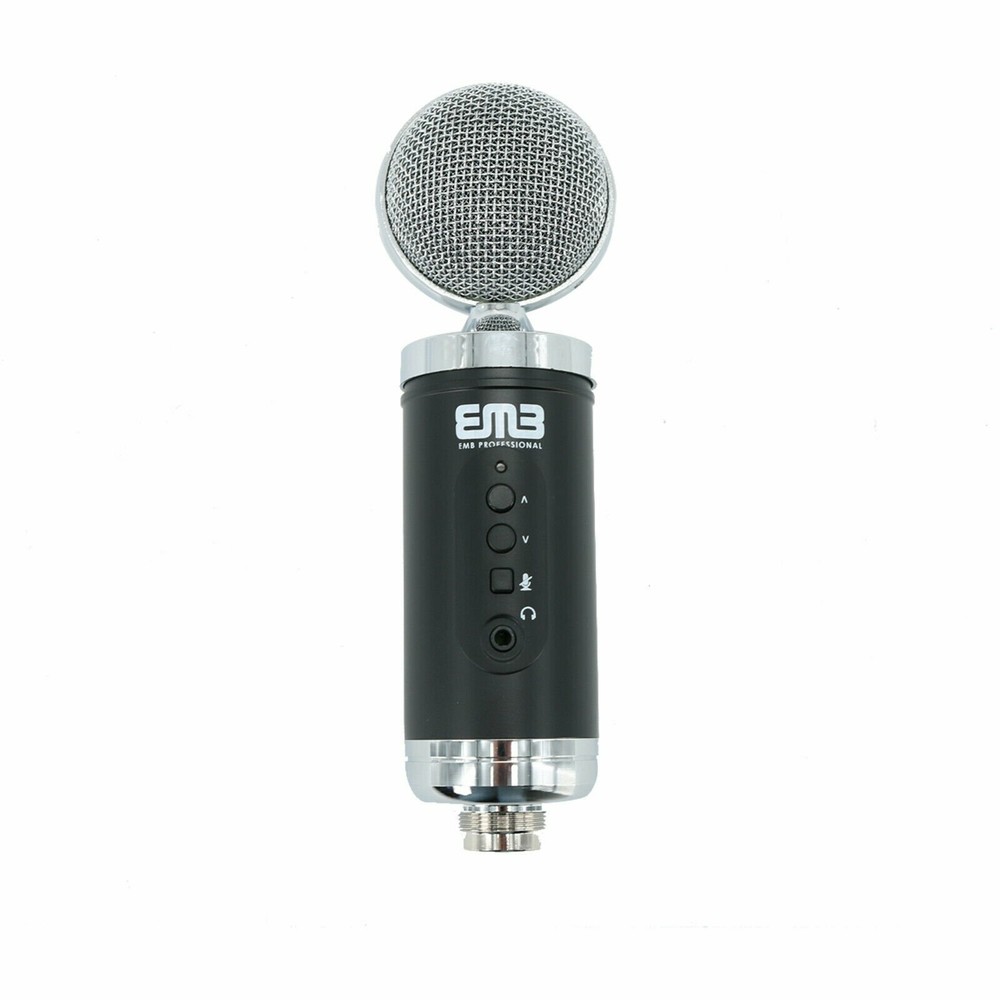 EMC960 Multi Pattern Recording Large Diaphragm Condenser Studio Microphone Black