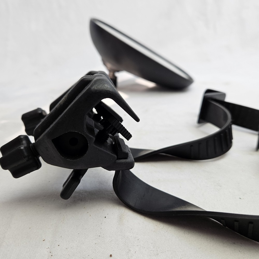 Universal Towing Mirrors Pair Caravan. Elasticated Strap Clip On Fit