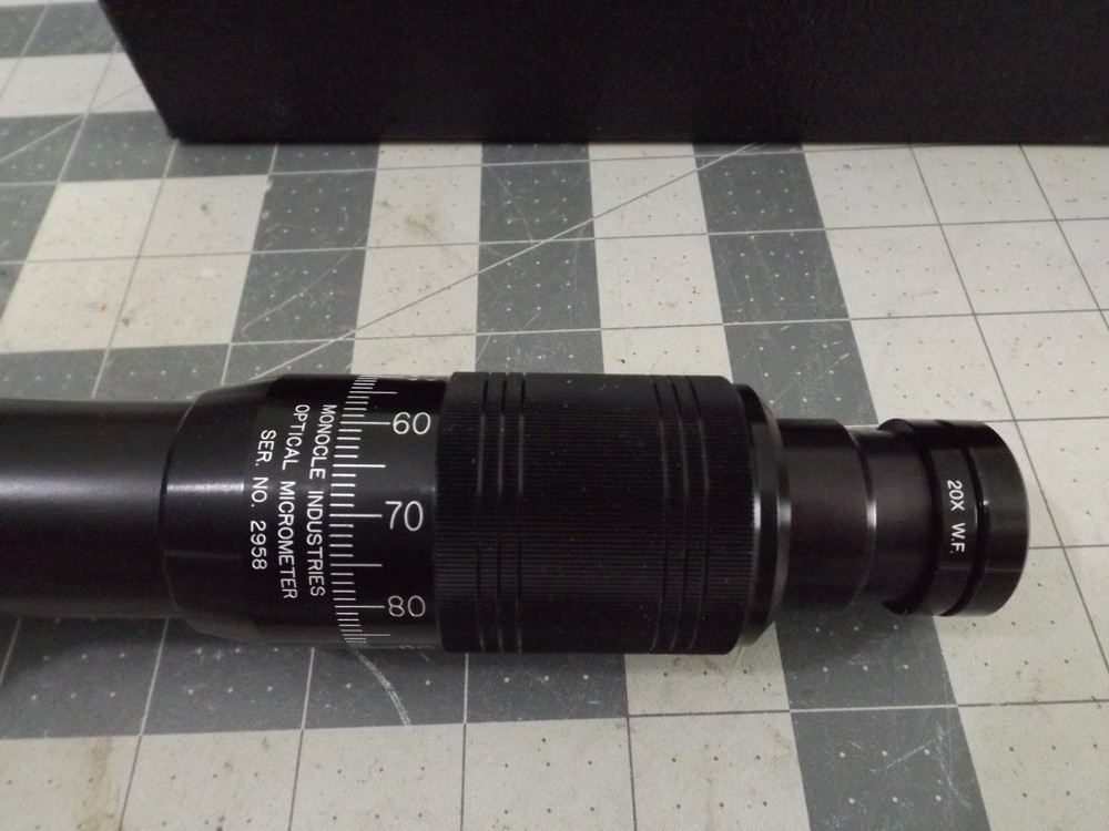 Monogram Optical Depth Micrometer No 966 Monocle Industries