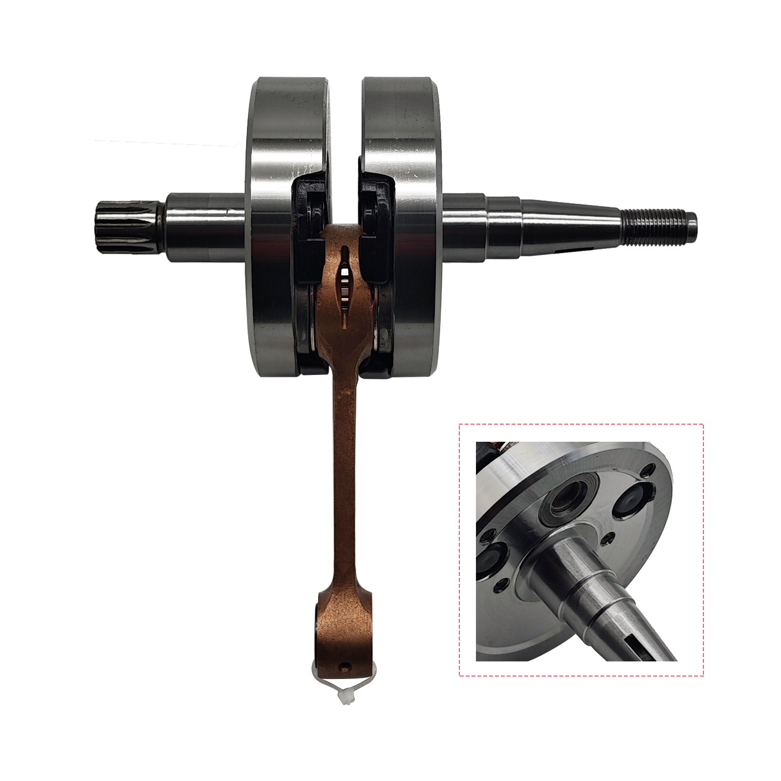 For 2005-2021 Yamaha YZ125 YZ 125 Engine Rebuild Part Crankshaft NEW US