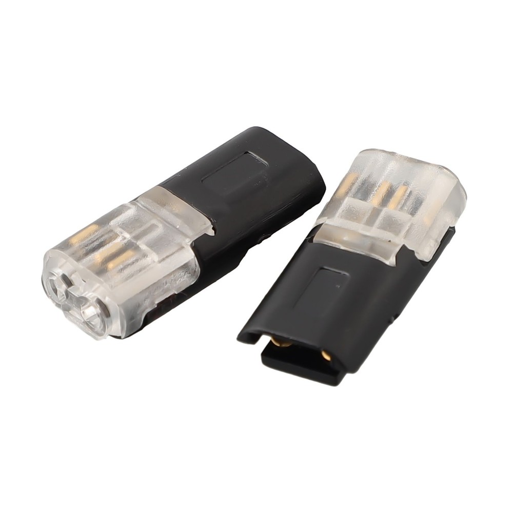 Secure Plug-In Connector Terminal Connection 10pcs Double-wire Reusable