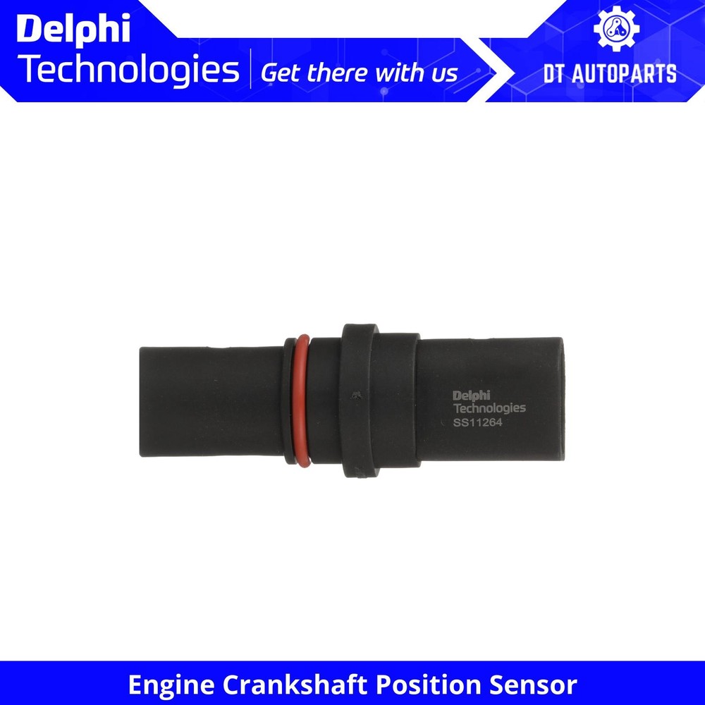 For 2009-2012 Audi A4 - Engine Crankshaft Position Sensor Delphi 2.0L L4