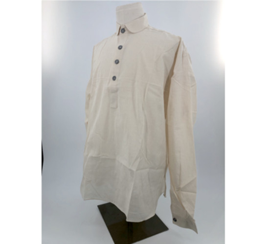 Natural Osnaburg Cotton Shirt - Reenactment - Size 3XL