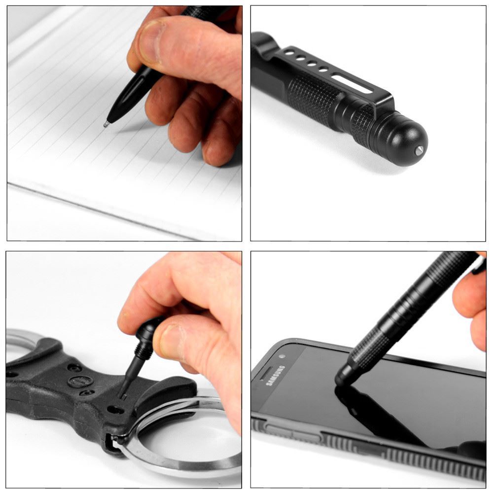 Protec tactical handcuff key pen and stylus