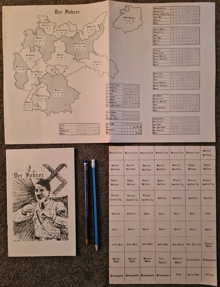 Vintage 'Der Furher' Game (1976) COMPLETE/EUC