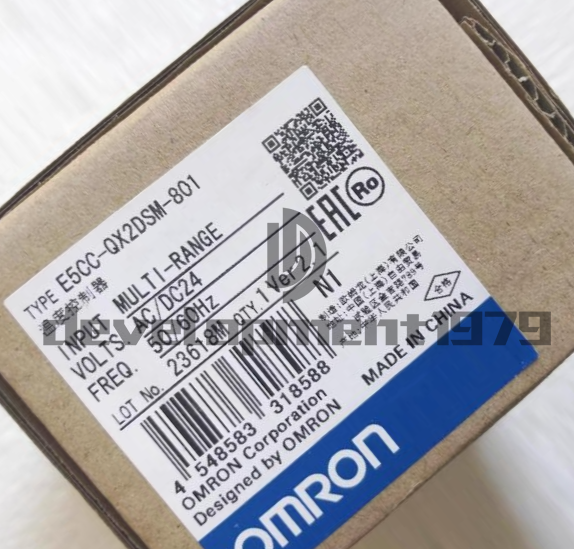 1PC New Omron E5CC-QX2DSM-801 temperature controller