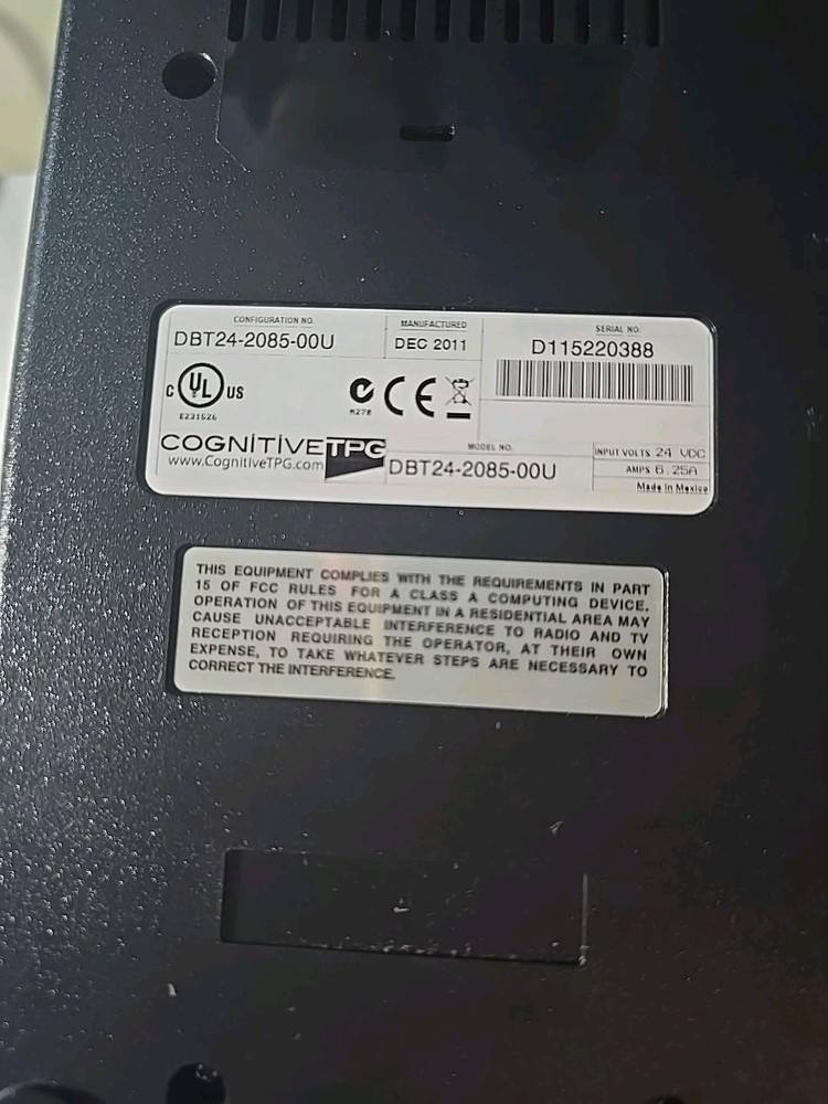 Cognitive Printer DBT24-2085-00U DLX Thermal