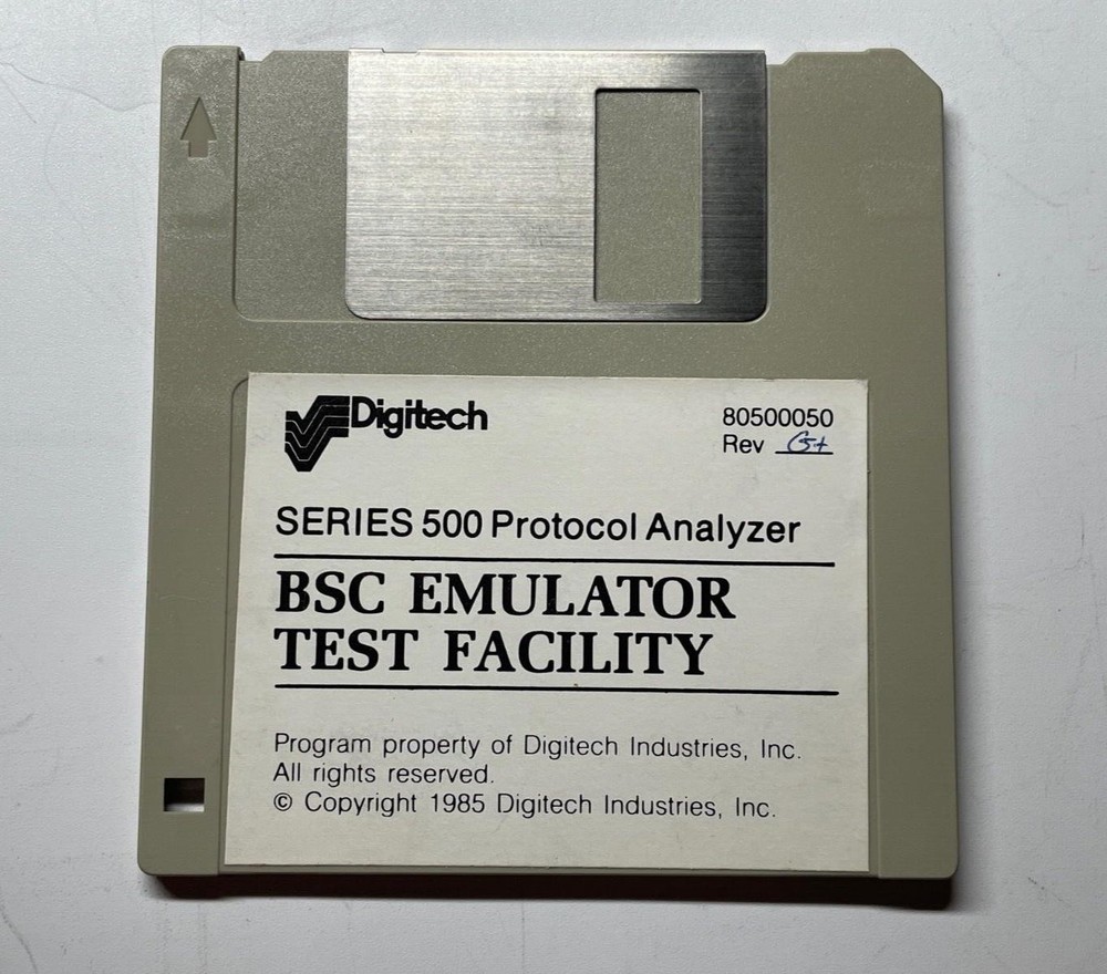 Digitech 80500050 Series 500 Protocol Analy BSC Emulator Test Facility