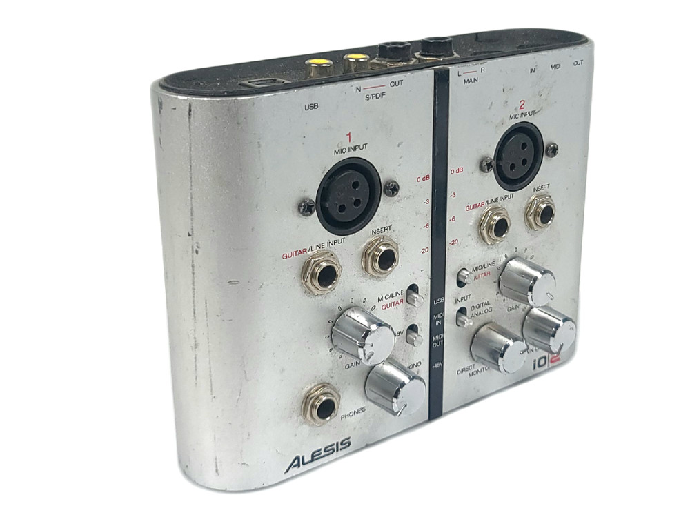 Alesis iO2 USB Audio Interface (C2018-470)