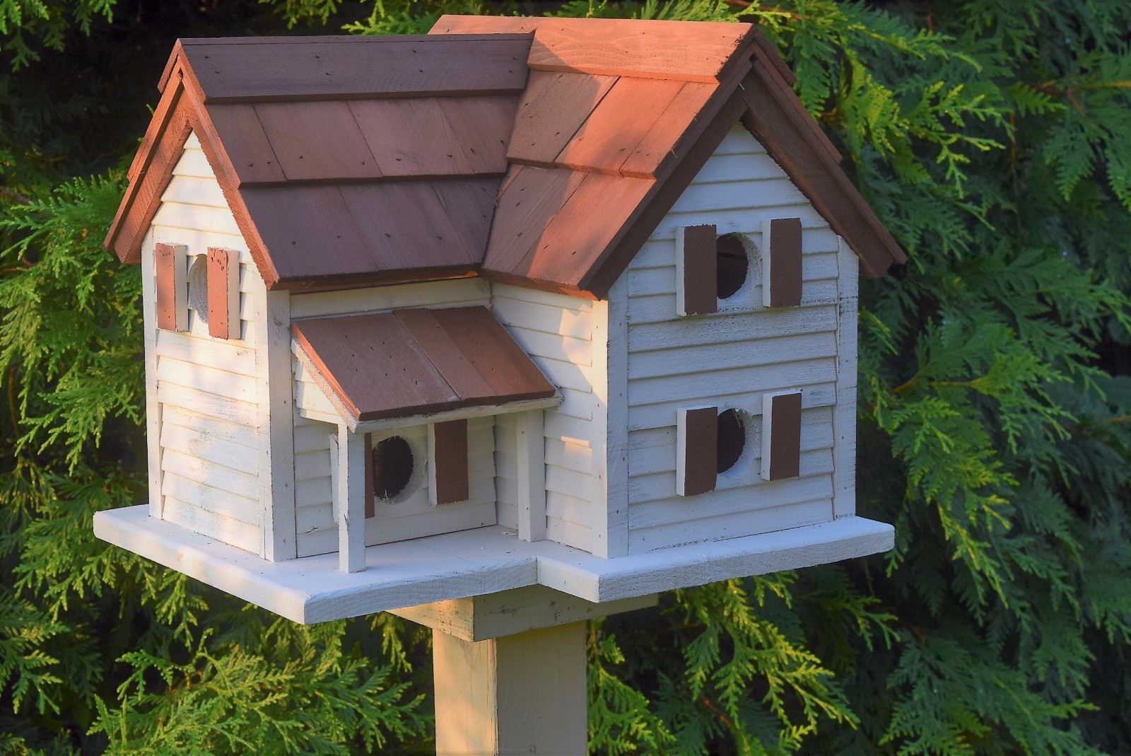 Cottage Bird House | Reclaimed Wood | Amish Handmade | Made in USA