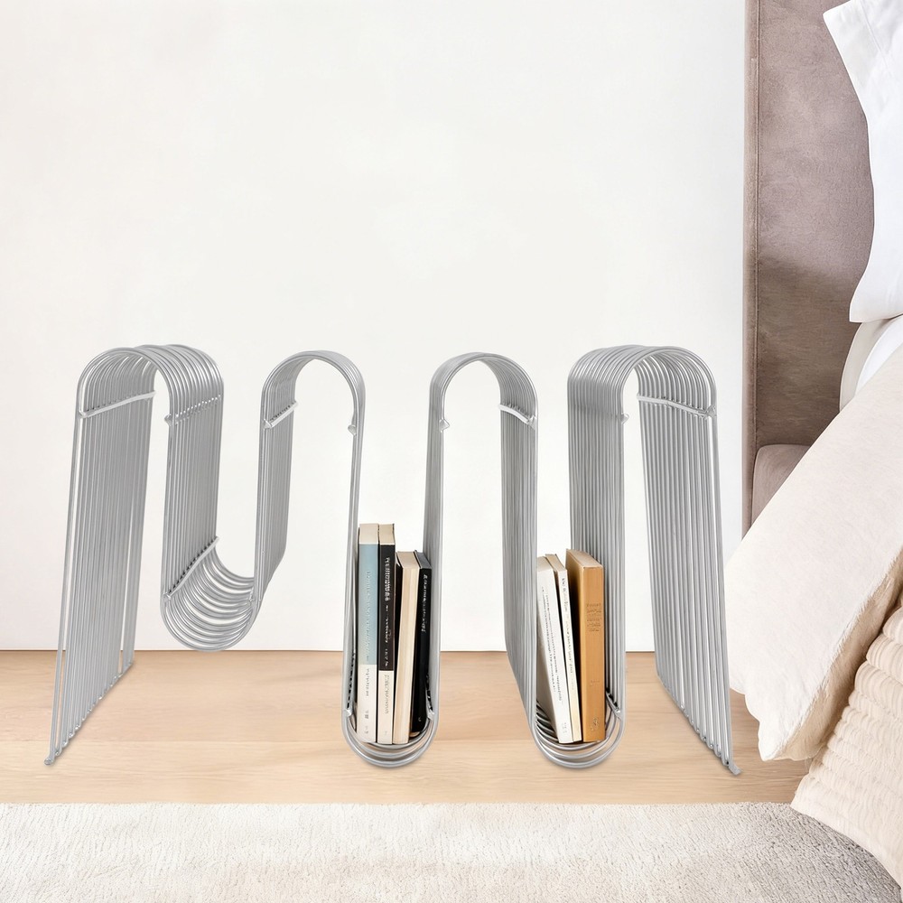 Modern Side Table Iron Side Table M-shaped Side Table 43*30*30cm End Table