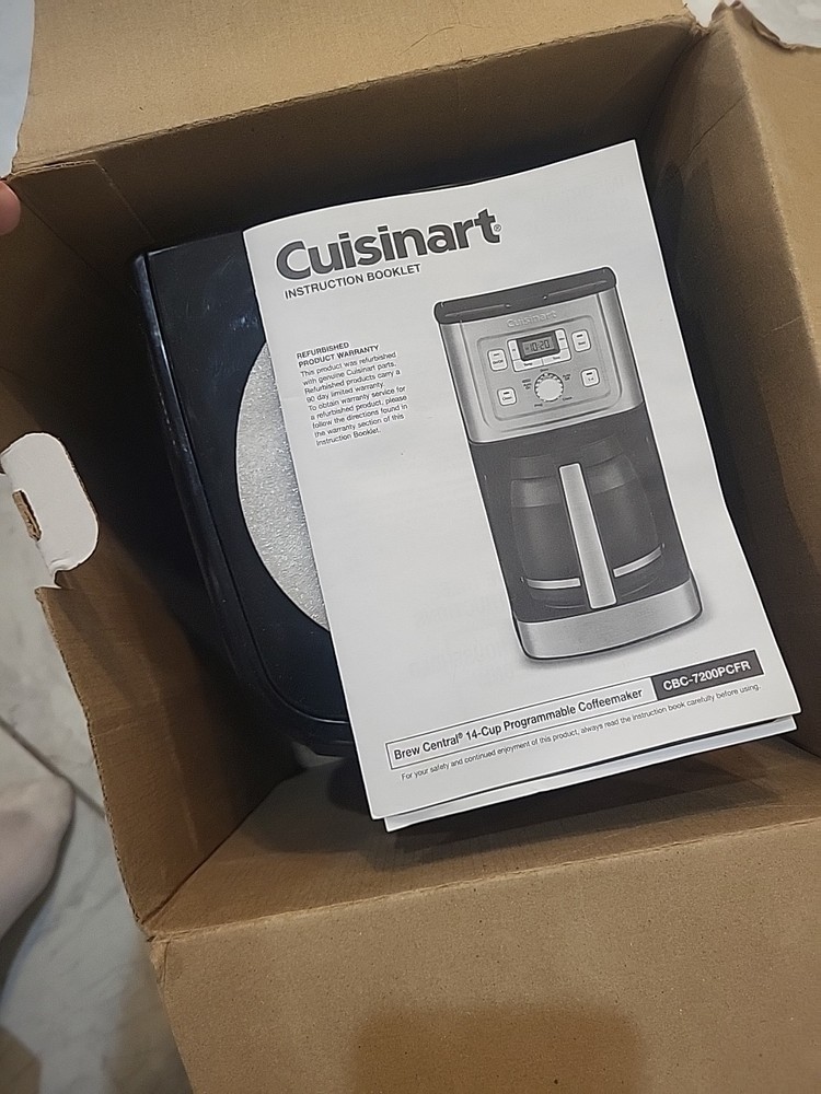 Cuisinart CBC-7200PC Brew Central 14-Cup Programmable Coffee Maker Stainless