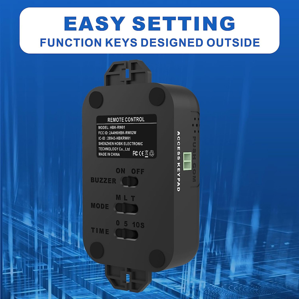 Access Control Electric Strike Door Lock Fail-Secure Kit System with Remote Cont