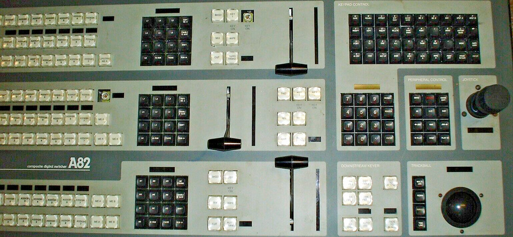 Abekas A82 Composite Digital Switcher Control Panel
