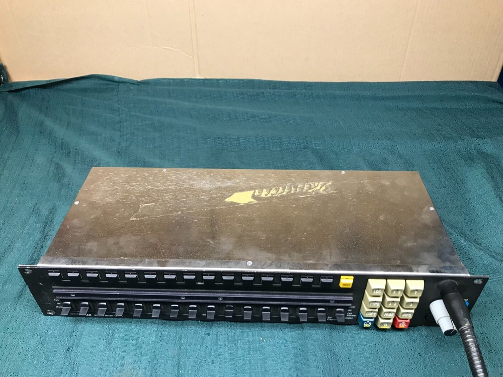 RTS by Telex Matrix Intercom System KP96-7 Intercom Control Panel w/ Cord + Mic