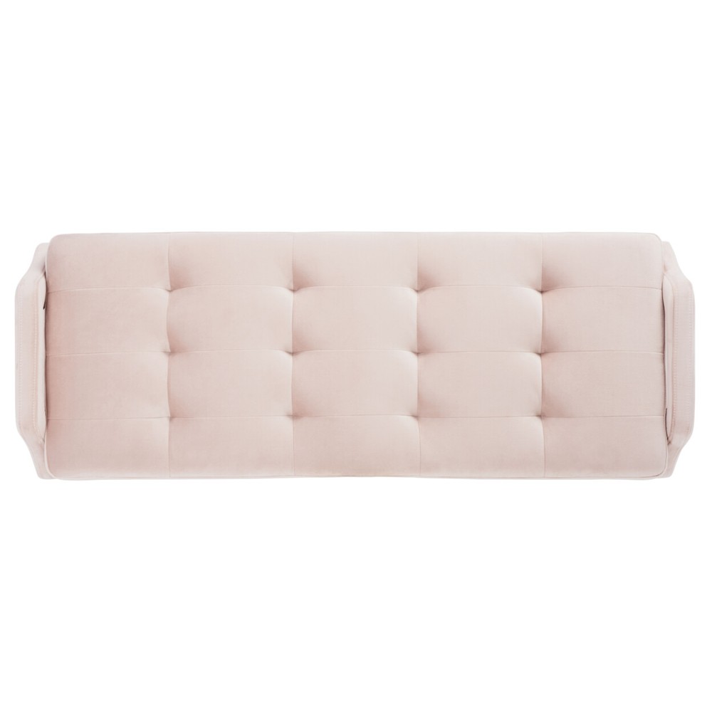 SAFAVIEH Everdeen Bench | Pink / Gold |