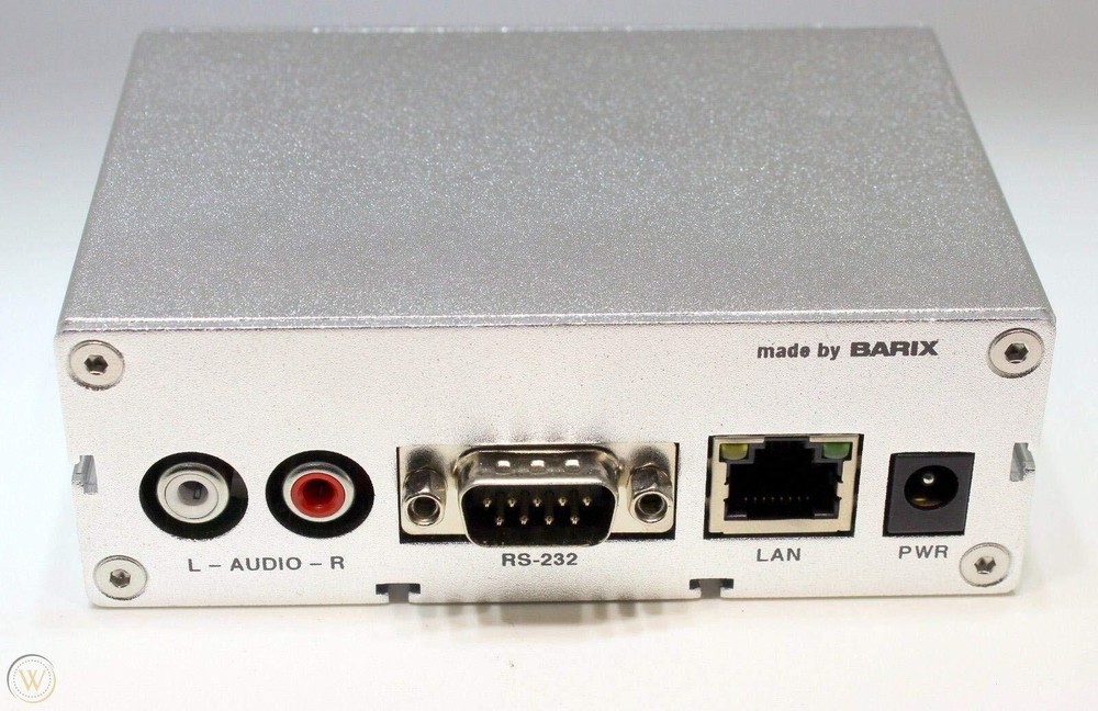Barix Exstreamer 100 IP Audio Stream Decoder- New! - ProSoundUniverse.