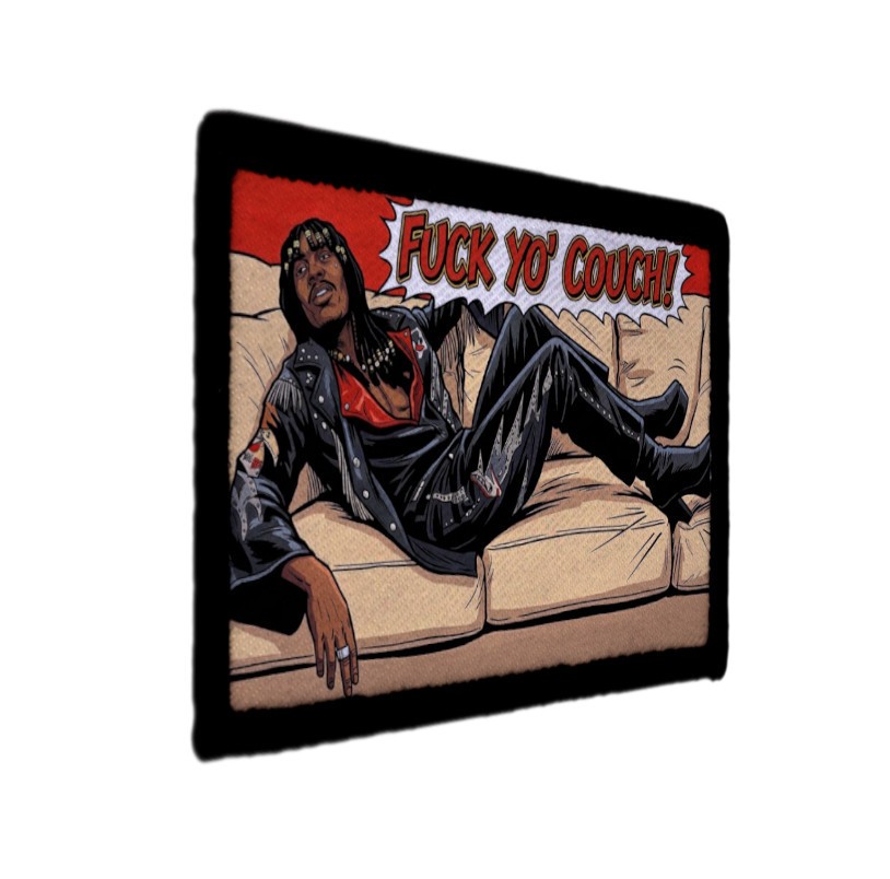 F Yo Couch Dave Chappelle Comedy Patch Sew on [sub]