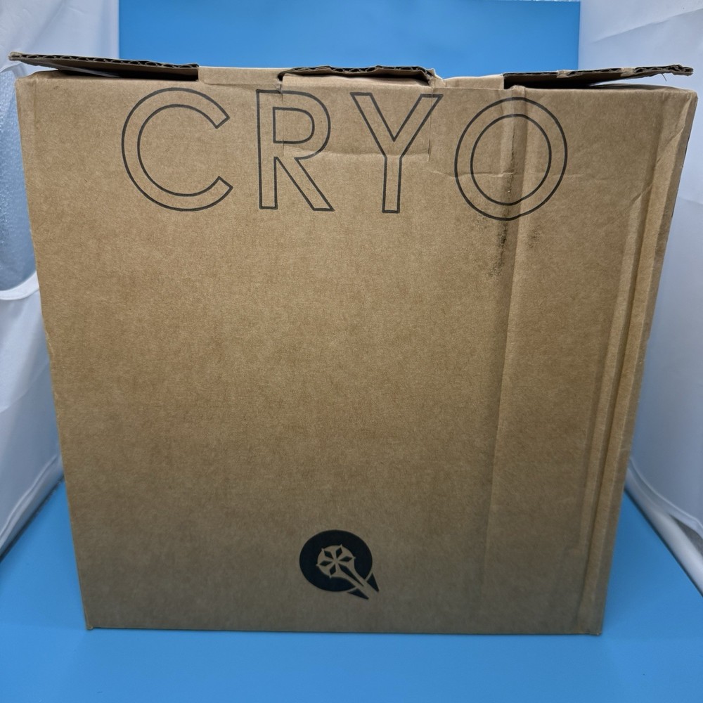 CryoForce Go CF-2 Cold Therapy System Portable Ice Machine Foldable White Black