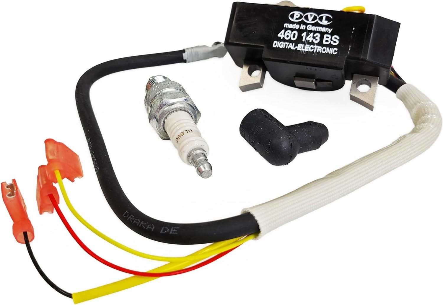 Wacker OEM 5000188216 Ignition Coil kit fits BS50-2i, BS60-2i, BS70-2i rammers