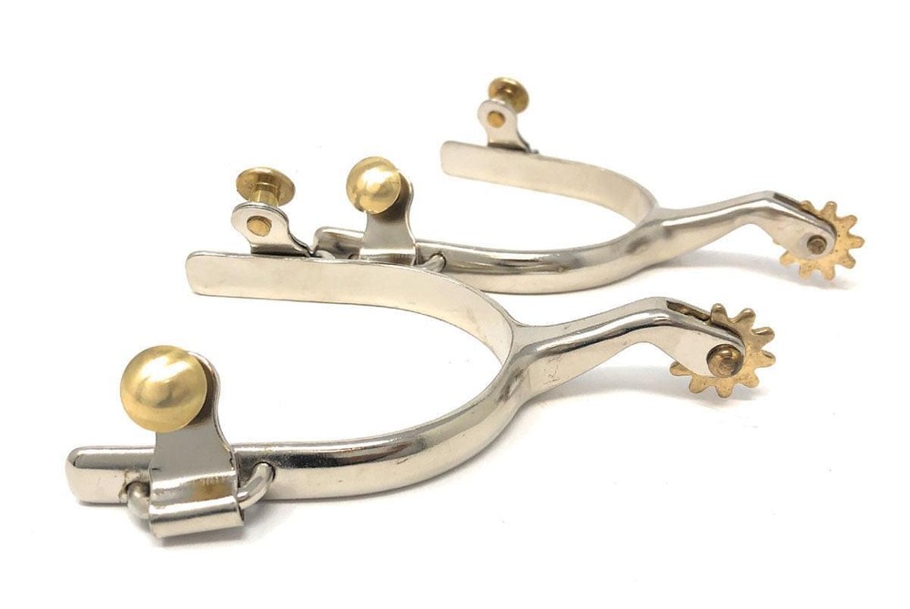 1/2" Band Roping Spurs